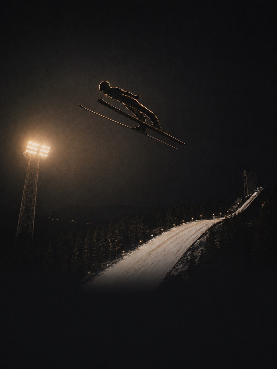 Skihopping i Gjerpenkollen